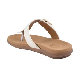 Shoetopia Colour Blocked Sandals - White image 3