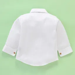 Robo Fry Cotton Lycra Full Sleeves 3 Piece Party Suit - Yellow image 3