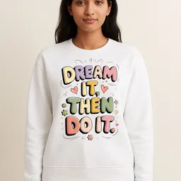 Anikmart Typography Printed Round Neck Long Sleeves Organic Cotton Pullover Sweatshirt-picture-33