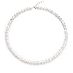 19TH JULY JEWELS Unisex Pearl Necklace image 2
