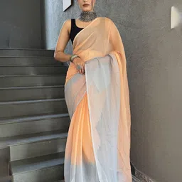 KALINI Ombre Pure Chiffon Ready to Wear Saree-picture-26