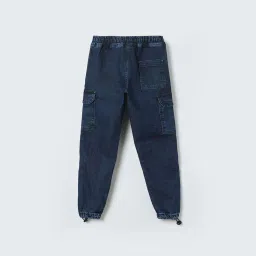 Fame Forever by Lifestyle Boys Blue Cotton Solid Jeans image 2