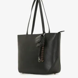 U.S. Polo Assn. Black Logo Tote Handbag image 2