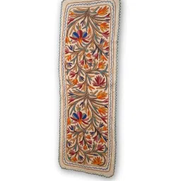 Swadeh Multicolor Wool Woven Saffron Haze Bedside Rug image 2