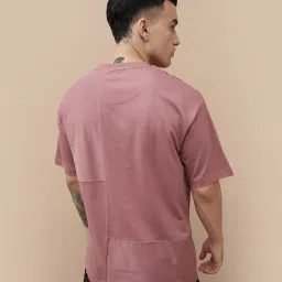 Bossini Pink Cotton Regular Fit T-Shirt image 2