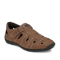 Hitz Men's Brown Fisherman Sandals-image-39
