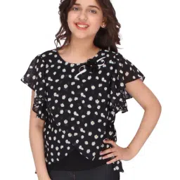 Cutecumber Kids Black Printed Top-image-59