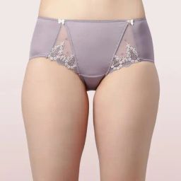 Enamor Lilac Lace Hipster Panty-image-14