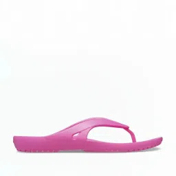 Crocs Women's Kadee Pink Flip Flops image 2