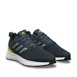 Adidas Men's Stunicon Grey Running Shoes image 2