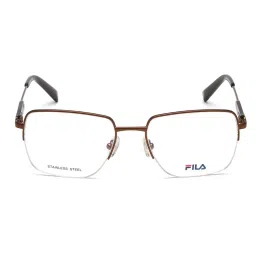 Fila Brown Square Eye Frames for Men image 2