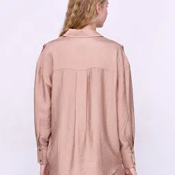 Cover Story Beige Shirt image 2