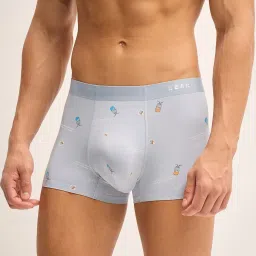 The Bear House Multicolored Comfort Fit Printed Trunks - Pack Of 3 image 2