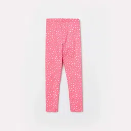 Fame Forever by Lifestyle Girls Pink Cotton Printed Knit Bottom image 2