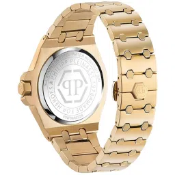 PHILIPP PLEIN Plein Extreme Gent Men GREY TO YELLOW GOLD Round Dial Analog Watch - PWPMA0324 image 2