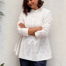Chidiyaa Piyali Block Printed Cotton Kurta-picture-33