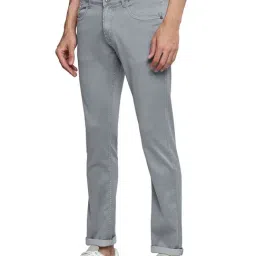 Allen cooper Grey Regular Fit Jeans image 3