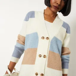 max Women Colourblocked Cardigan-picture-47