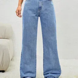 Kotty Blue Regular Fit High Rise Jeans-picture-22