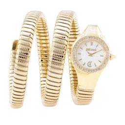 Just Cavalli Women Vita Textured Dial Wrap Around Straps Analogue Watch JC1L355M0025-image-94