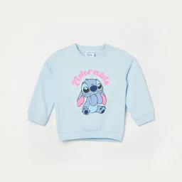 Juniors by Lifestyle Girls Blue Cotton Printed Sweatshirt-picture-40