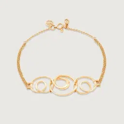 Mia by Tanishq 14k (585) Yellow Gold Bracelet for Women image 3
