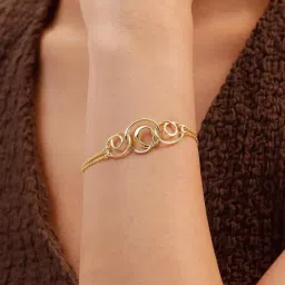 Mia by Tanishq 14k (585) Yellow Gold Bracelet for Women-picture-13