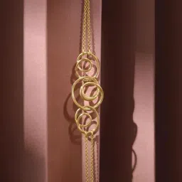 Mia by Tanishq 14k (585) Yellow Gold Bracelet for Women image 2