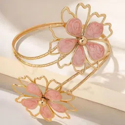 Nui Artificial Stones Studded Bohemian Cuff Bracelet-picture-21