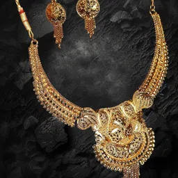 Anouk Gold Plated Jewellery Set-picture-11