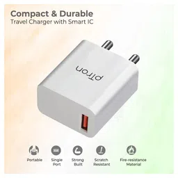 pTron Volta FC12 20W QC3.0 Smart USB Charger Adapter image 4