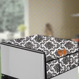 The Furnishing Tree White Printed Air Conditioner Cover-picture-28