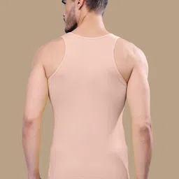 Friskers Men Pack Of 2 Ribbed Cotton Gym Vests image 5