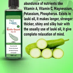 ANI'S Set Of Pure Bottle Gourd & Jadibuti  Hair Oils - 100ml Each image 3