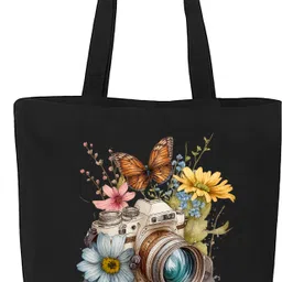 the fashion peepa Women Black Tote-picture-17