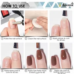 Gleevia UV Gel Nail Polish - 15 ml - Shade S64 image 4