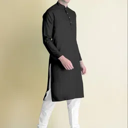 Krudha Fashion Men Thread Work Kurta image 2