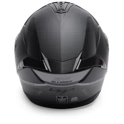 Vega Zap DV Alliance ISI & DOT Certified Dual Visor Full Face Helmet for Men & Women image 3