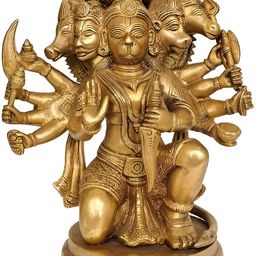 Navyaksh Gold-Toned Religious Figurine Showpiece-picture-18