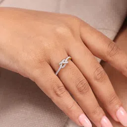 Mia by Tanishq 14KT Finger Ring Diamond -2.25 gm-picture-19