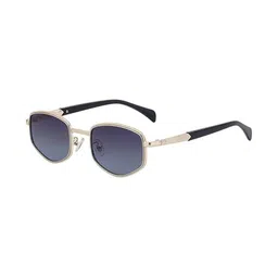 Arzonai Unisex Full Rim Sunglasses MA-98020-SILVER-BLACK-E-picture-26