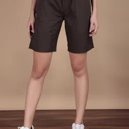 HAUWER Women Mid-Rise Regular Fit Shorts-picture-32