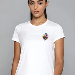 CORSICA Women Printed Applique T-shirt-image-86