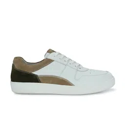 Overdrive Men Colourblocked Leather Sneakers image 5