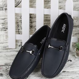 ID Men Square Toe Horsebit Loafers-picture-2