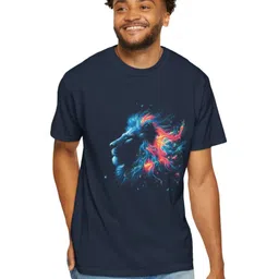 Naturebliss Men Graphic Printed Round Neck T-shirt-image-78