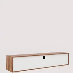 SPYDER CRAFT Brown Wooden Spyder Craft D3 Finish TV Entertainment Unit image 3