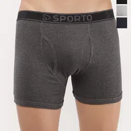 Sporto by Macho Men Pack Of 3 Short Trunk Sprto_M1030-A1-B1-G1-N1-S-picture-44
