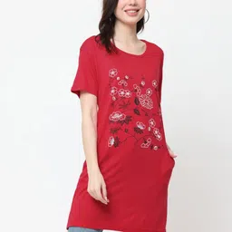 DDASPRATION Women Printed T-shirt-image-50