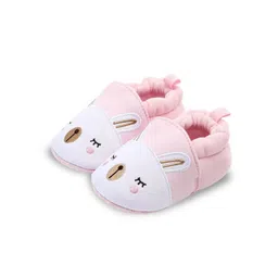 NESKA MODA Unisex Kids Cotton Booties image 2